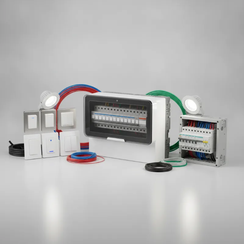 อุปกรณ์ไฟฟ้าและตู้คอนซูมเมอร์ยูนิต (Bticino, Schneider, Panasonic)