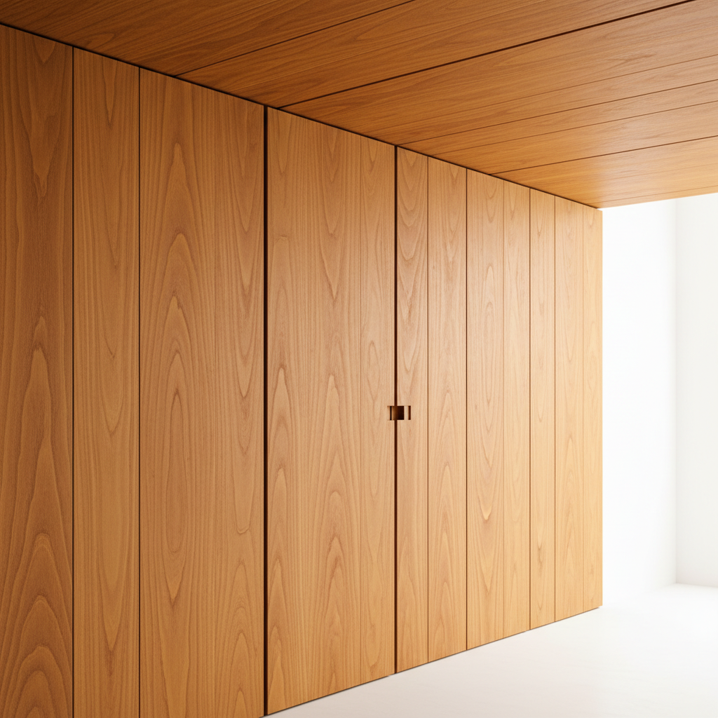 ไม้ฝ้าและไม้ผนังตกแต่ง (Teak Wall & Ceiling Panels)