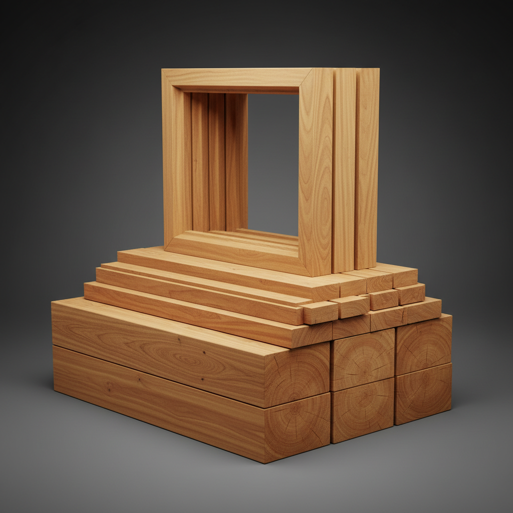 ไม้แปรรูปสำหรับงานโครงสร้าง (Structural Teak Lumber)