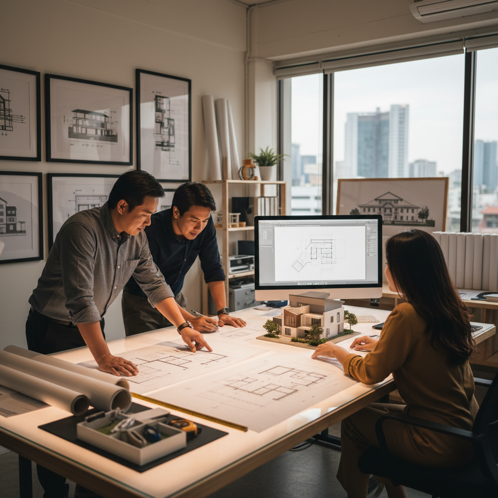 เรื่องราวของเรา รับออกแบบบ้านและอาคาร