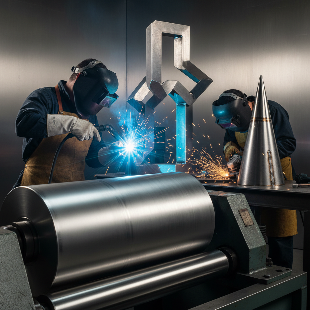 บริการเชื่อมประกอบและม้วนโลหะ (Welding & Rolling Services)
