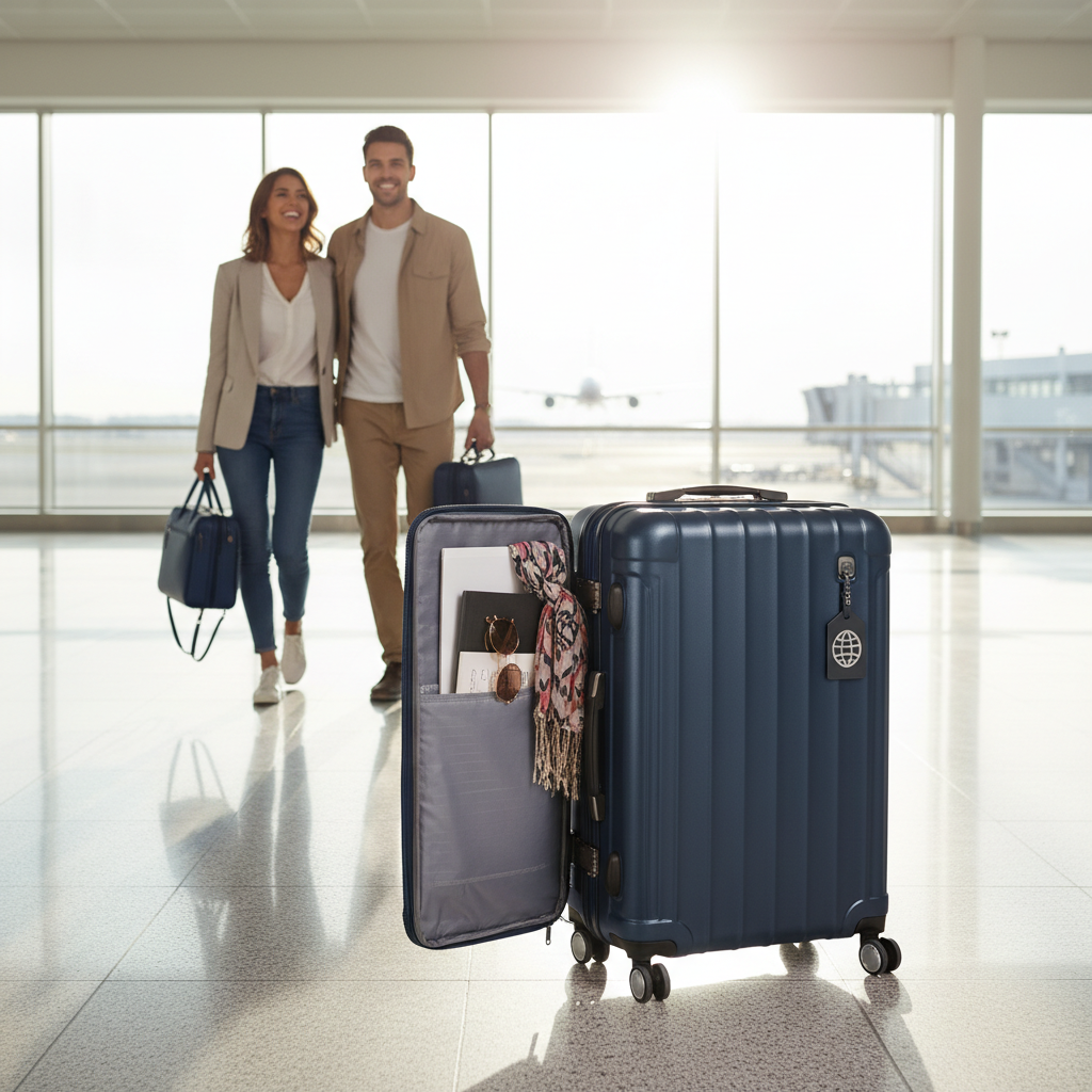 ทีมงาน กระเป๋าเดินทางล้อลาก ใบใหญ่ ทนทาน จุของเยอะ ราคาคุ้มค่า