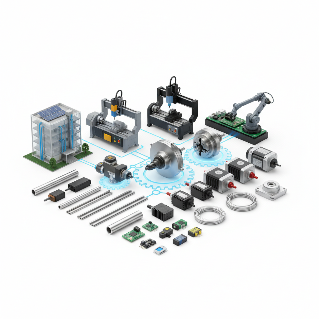 ให้บริการด้าน Automation & Engineering และจำหน่าย/ออกแบบ/ผลิตเครื่องจักรอุตสาหกรรม โดยเด่นเรื่องเครื่อง CNC หลายประเภท เช่น CNC Router, Laser, Plasma, Milling, Lathe, 5 Axis, Waterjet รวมถึงรับทำเครื่องสั่งทำพิเศษ (Custom made) และงานหุ่นยนต์-ระบบออโตเมชันในไลน์ผลิต นอกจากนี้ยังรับผลิตชิ้นงานด้วยเครื่อง CNC และจำหน่ายอะไหล่/อุปกรณ์เมคคาทรอนิกส์ เช่น มอเตอร์ ไดรเวอร์ คอนโทรลเลอร์ เซนเซอร์ Linear guide และ Ballscrew พร้อมงานวิศวกรรมระบบอาคาร M&E และโซลาร์เซลล์/พลังงานทดแทน — สินค้าหลัก