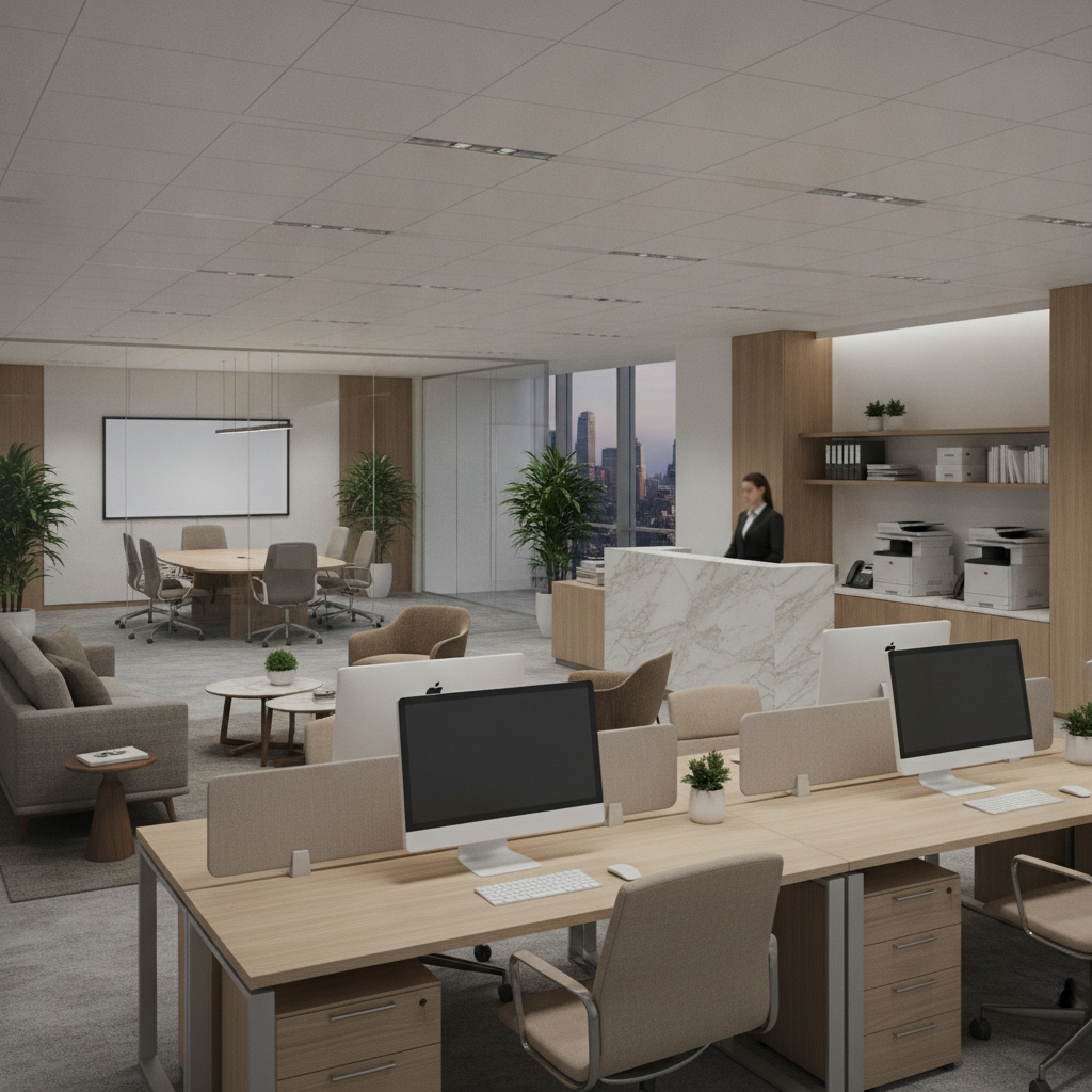 เซอร์วิสออฟฟิศ (Serviced Office)