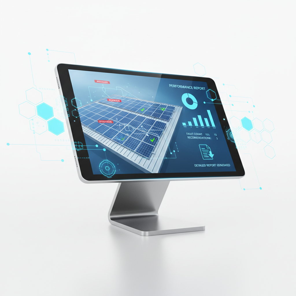 แพลตฟอร์มสำรวจความผิดปกติของโซล่าเซลล์ด้วย AI พร้อมการออกรายงาน
