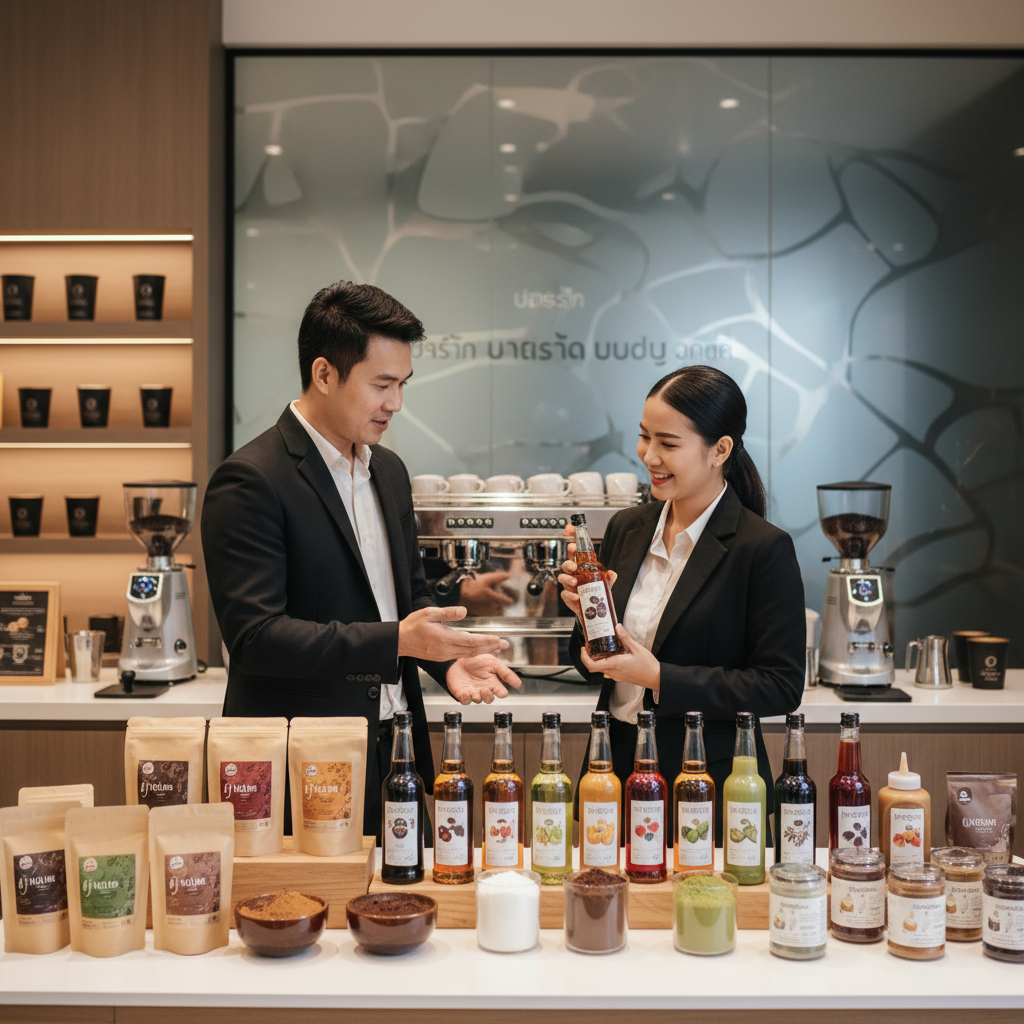 ผู้แทนจำหน่ายอุปกรณ์และวัตถุดิบร้านกาแฟอย่างเป็นทางการ