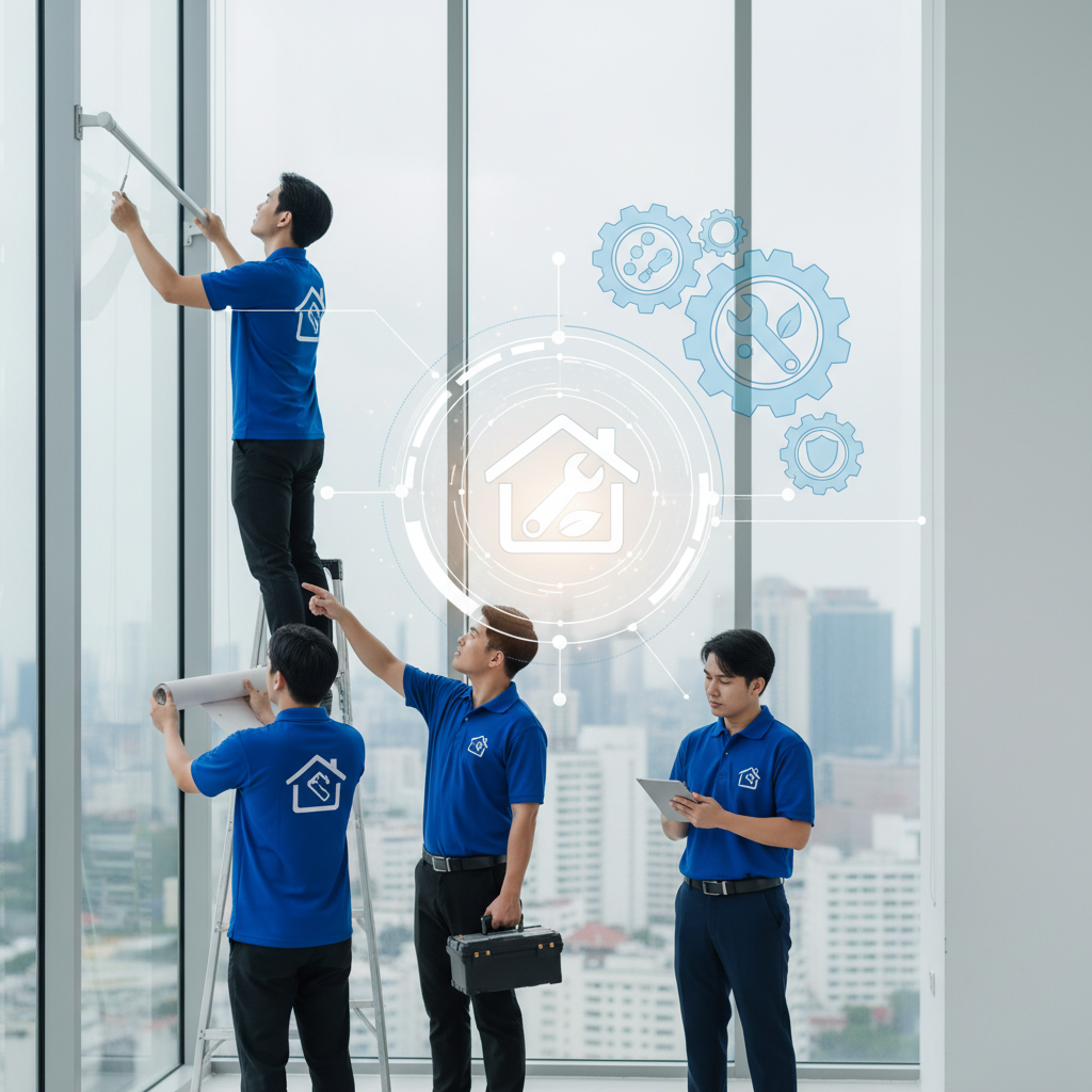 บริการติดตั้งและซ่อมบำรุง