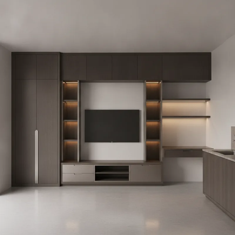 งานเฟอร์นิเจอร์บิ้วอิน (Built-in Furniture)