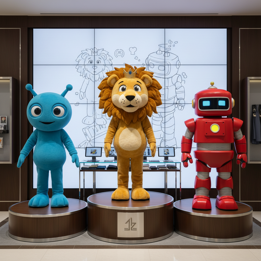 เราเป็นผู้ให้บริการออกแบบและรับผลิตชุดมาสคอตทุกชนิด สำหรับใช้ในงานอีเว้นท์ต่างๆ เราบริการออกแบบชุดตามความต้องการของลูกค้า ตัวเลือกสำหรับงานเฉพาะ