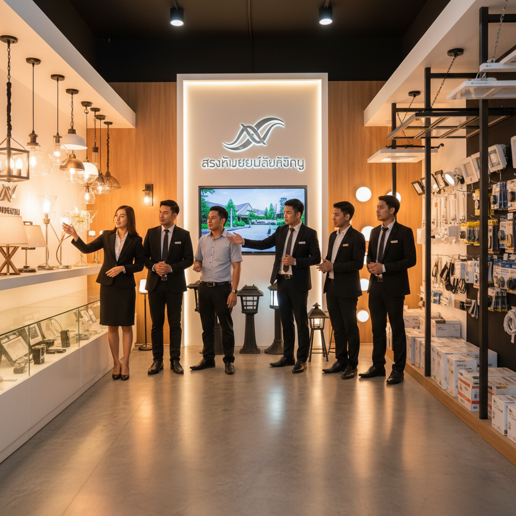 ทีมที่ดูแลการสั่งซื้อของคุณ แสงไพบูลย์ไลท์ติ้ง