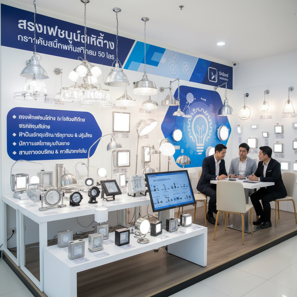 โคมไฟและอุปกรณ์ไฟฟ้าครบวงจร คุณภาพสูง มากกว่า 50 ปี ♦ มีครบทั้งโคมไฟแต่งบ้าน โคมไฟสวน โคมโรงงาน และอุปกรณ์ไฟฟ้า ♦ พร้อมส่ง ราคาส่ง รองรับงานบ้านและงานโครงการ ♦ ทางร้านเป็นตัวแทนจำหน่ายโคมไฟและอุปกรณ์ไฟฟ้า รวมแบรนด์ชั้นนำตามภาพ ครบ จบที่เดียว คุณภาพดี ราคาคุ้มค่า พร้อมให้คำแนะนำ รุ่นแนะนำ