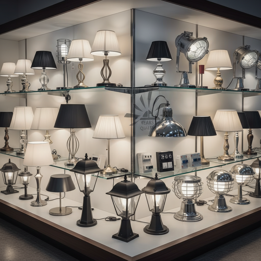 โคมไฟและอุปกรณ์ไฟฟ้าครบวงจร คุณภาพสูง มากกว่า 50 ปี ♦ มีครบทั้งโคมไฟแต่งบ้าน โคมไฟสวน โคมโรงงาน และอุปกรณ์ไฟฟ้า ♦ พร้อมส่ง ราคาส่ง รองรับงานบ้านและงานโครงการ ♦ ทางร้านเป็นตัวแทนจำหน่ายโคมไฟและอุปกรณ์ไฟฟ้า รวมแบรนด์ชั้นนำตามภาพ ครบ จบที่เดียว คุณภาพดี ราคาคุ้มค่า พร้อมให้คำแนะนำ ตัวเลือกสำหรับงานเฉพาะ