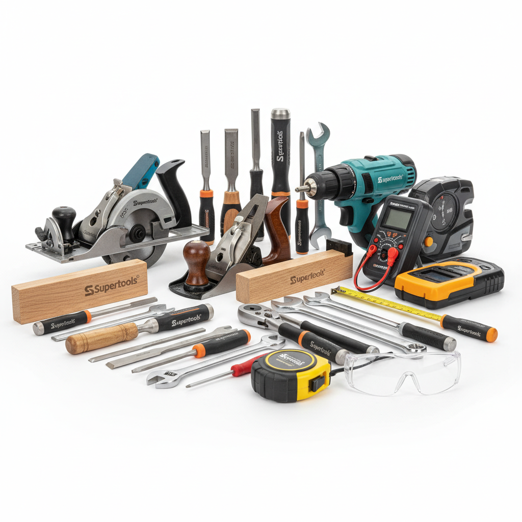 Supertools เป็นร้านขายเครื่องมือช่างที่มีชื่อเสียงในประเทศไทย มีสินค้าให้เลือกมากมายสำหรับช่างไม้ ช่างยนต์ ช่างไฟฟ้า ช่างก่อสร้างและช่างอื่นๆ อีกมากมาย สินค้าของ Supertools นั้นมีคุณภาพสูงและราคาไม่แพง เพื่อตอบสนองความต้องการของช่างมืออาชีพ โดยร้านขายเครื่องมือช่างใกล้ฉัน — สินค้าหลัก