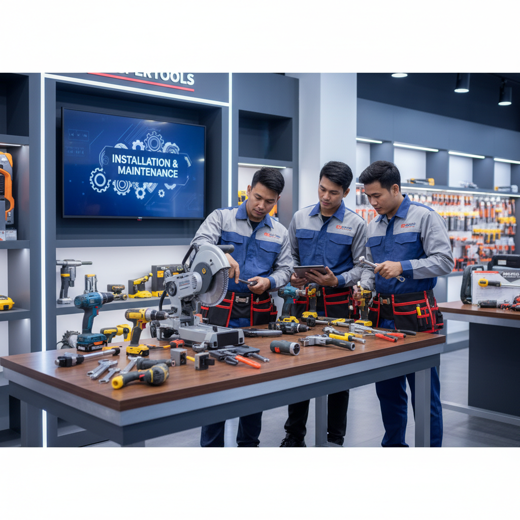 บริการติดตั้งและซ่อมบำรุง