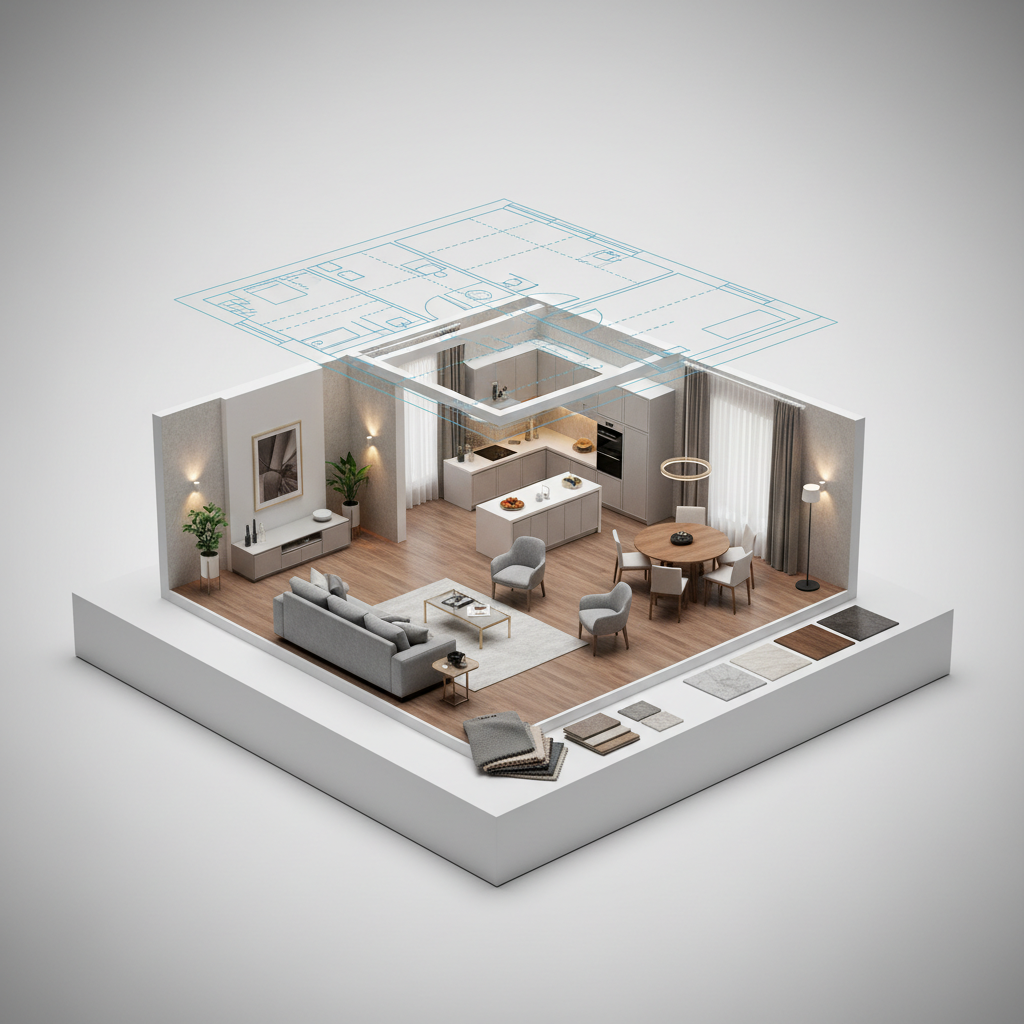 บริการออกแบบตกแต่งภายในบ้าน