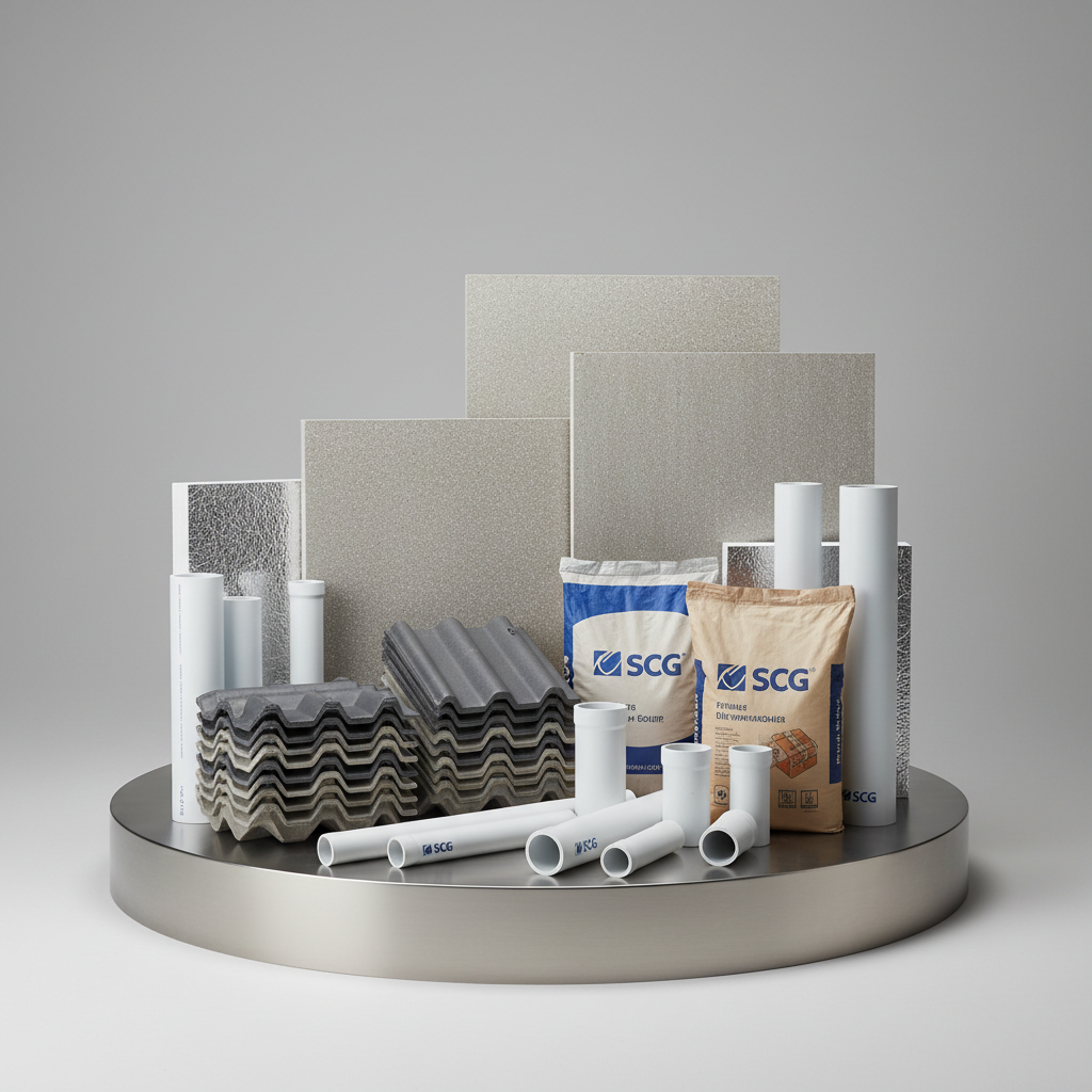 วัสดุก่อสร้างจาก SCG