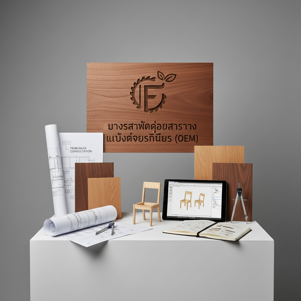 บริการสำหรับผู้อยากสร้างแบรนด์เฟอร์นิเจอร์ (OEM)