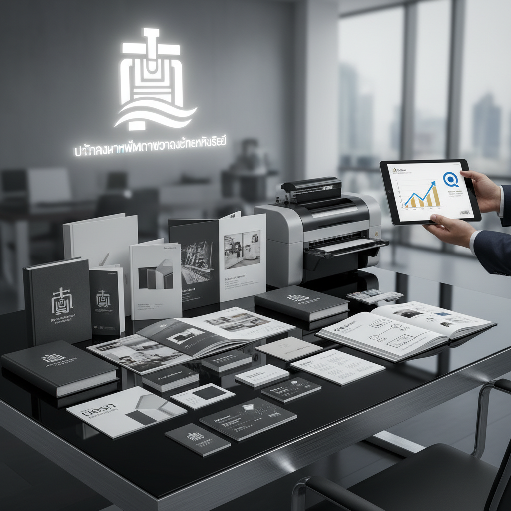 บริการงานพิมพ์ครบวงจรและเทคนิคพิเศษ