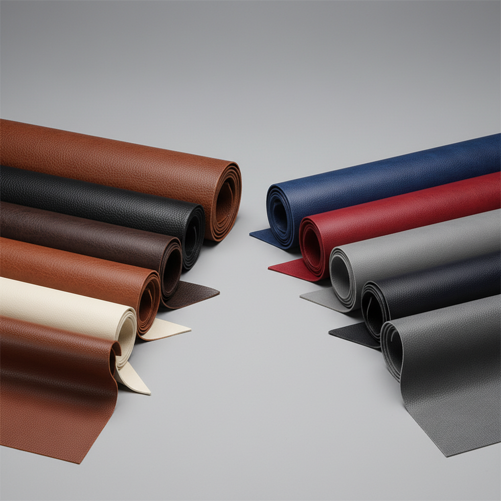 หนังเทียม PVC และ PU