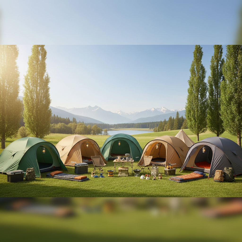 บริการเช่าเต็นท์และอุปกรณ์แคมป์ปิ้งระดับพรีเมียม