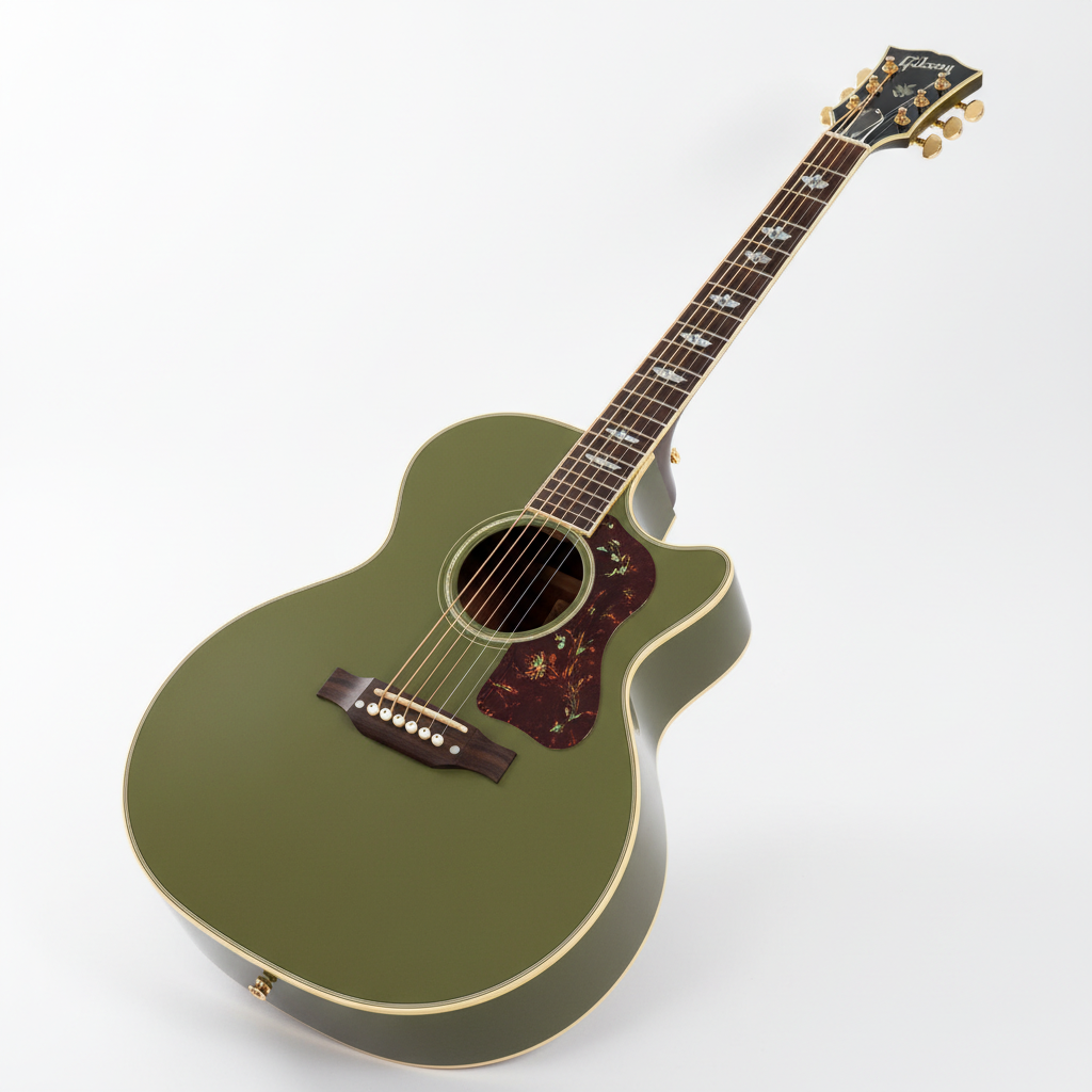 Gibson SJ-200 Standard Olive Drab Green