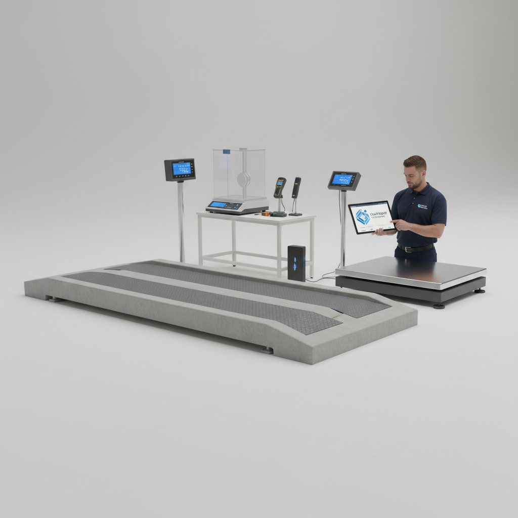 รับติดตั้งเครื่องชั่งรถบรรทุก ขายเครื่องชั่งรถบรรทุก เครื่องชั่งอุตสาหกรรม ขายส่งเครื่องมือวัด เครื่องมือทดสอบ ขายส่งเครื่องมือช่าง รับโปรแกรมเครื่องชั่งน้ำหนัก โปรแกรมเครื่องชั่งน้ำหนักรถบรรทุกอัตโนมัติ Quick Weight Enterprise โปรแกรมที่เชื่อมต่อกับเครื่องชั่งน้ำหนักเพื่อรับน้ำหนักจากเครื่องชั่งแล้วนำไปใช้ในการซื้อขายเหมาะสำหรับงานชั่งน้ำหนัก ประเภทต่างๆ เช่น • ชั่งน้ำหนักรถบรรทุก • ชั่งน้ำหนักซื้อขายทั่วไป • ชั่งน้ำหนักพืชผลทางการเกษตร • ซื้อขายของเก่า • ชั่งผลิตสินค้า • โรงงานแป้งมัน • โรงโม่หิน จำหน่ายและติดตั้งเครื่องชั่งรถบรรทุก (Truck Scale) มีทั้งเครื่องชั่งแบบแท่นลอยและเครื่องชั่งแบบฝังพื้น เป็นเครื่องชั่งที่ประหยัดพื้นที่เพื่อลดพื้นที่ของเครื่องชั่ง ✅ เหมาะสำหรับรถพ่วงและรถเทเลอร์ แบบอิเล็กทรอนิกส์ ✅ โครงสร้างแท่นชั่งเป็นโครงเหล็ก ใช้ Load Cell หลายตัว ✅ พื้นแท่นชั่ง เหล็กล้วนหรือคอนกรีต ✅ รถวิ่งเข้าได้ทั้งด้านหน้าและด้านหลัง เครื่องชั่งรถบรรทุกแบบลอย แท่นคอนกรีตเสริมเหล็ก 80 ตัน ขนาด 3x18 เมตร ✅ เรามีขนาดแท่นชั่งตั้งแต่ 3×7, 3×8 , 3×9, 3×18 เมตร ✅ มีทั้งแบบแท่นลอยและแบบฝังเรียบเสมอพื้น ✅ พิกัดน้ำหนักมีตั้งแต่ 50 ตัน , 60 ตัน , 80 ตัน ,100 ตัน ✅ มีบริการตรวจรับรอง สำนักชั่งตวงวัด จากกระทรวงพาณิชย์ ✅ รับประกันนานกว่าถึง 2 ปี Upgrade Smart เครื่องชั่งรถบรรทุก การชั่งน้ำหนักที่ไม่ต้องยุ่งยากอีกต่อไป • อุปกรณ์ IOT สําหรับเครื่องชั่ง • Rs232 Bluetooth Adapter • สําหรับแปลงสัญญาณ Rs232 ที่ออกจากเครื่องชั่ง • เป็นสัญญาณ Bluetooth เพื่อเชื่อมต่ออุปกรณ์ที่รับสัญญาณ • ผ่าน bluetooth ได้เช่น มือถือ หรือ tablet • มีระยะการส่งสัญญาณ สูงสุด 100 เมตร บริษัท โทนัน อาเชีย ออโต้เทค จำกัด เราเชี่ยวชาญด้านเครื่องชั่งอุตสาหกรรม ทุกประเภท ตั้งแต่ชั่งสินค้า, ชั่งสารเคมีวัตถุดิบ, ชั่งผลผลิตการเกษตร, ชั่งสัตว์ไปจนถึงชั่งรถบรรทุกขนาดใหญ่ เรามีประสบการณ์ยาวนานเข้าสู่ปีที่20 เรามุ่งมั่นที่จะยกระดับงานชั่งในกลุ่มโรงงาน คลังสินค้า การเกษตรปศุสัตว์ให้มีความเที่ยงตรง แม่นยำมีประสิทธิภาพสูงขึ้น เพื่อเพิ่มผลผลิต ลดข้อผิดพลาดและเพิ่มขีดความสามารถในการแข่งขันมากยิ่งขึ้น เราพร้อมทุ่มเทดูแลให้บริการลูกค้าทั้งก่อนและหลังการขายอย่างมืออาชีพโดยทีมงานที่มีความเชี่ยวชาญและมีประสบการณ์ 