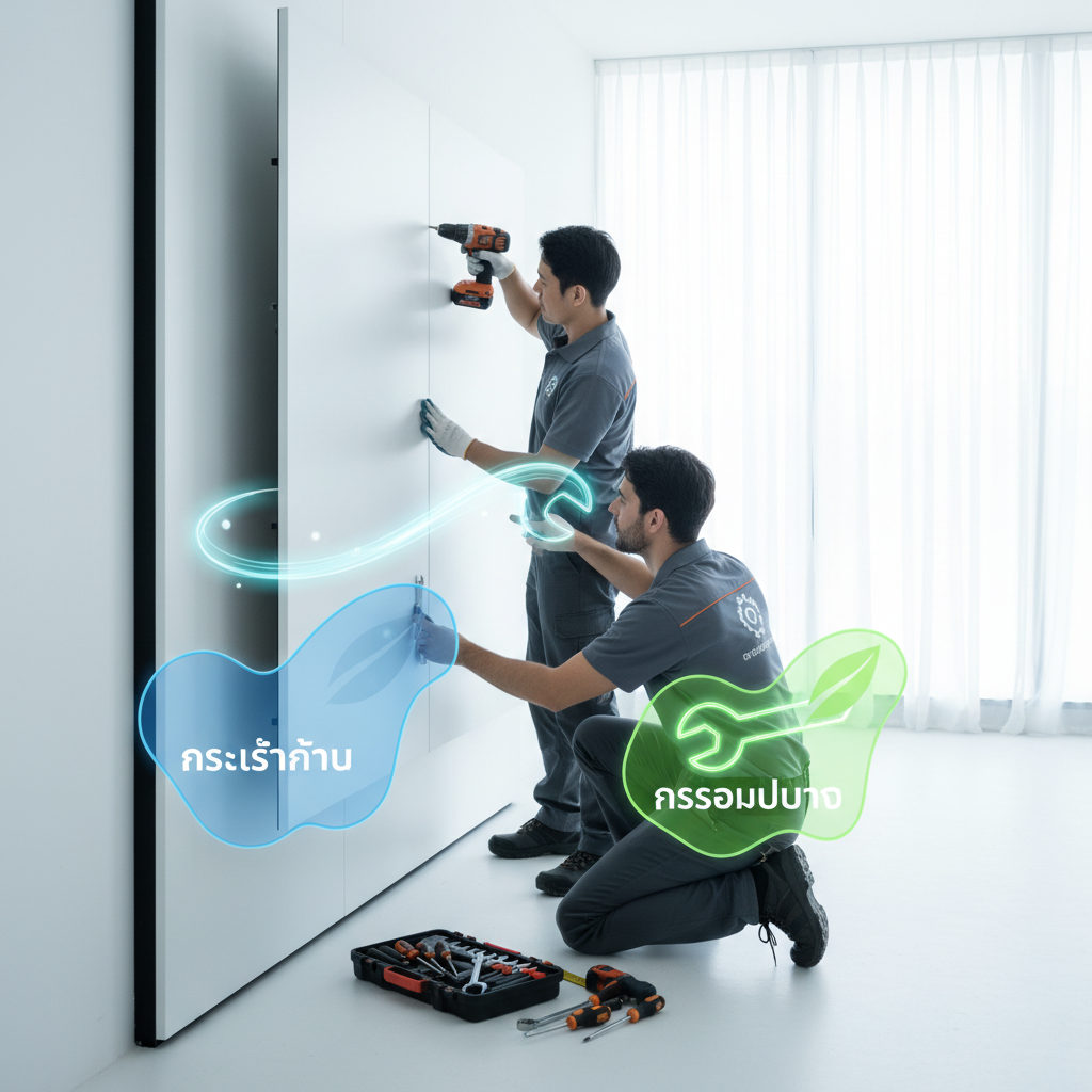 บริการติดตั้งและซ่อมบำรุง