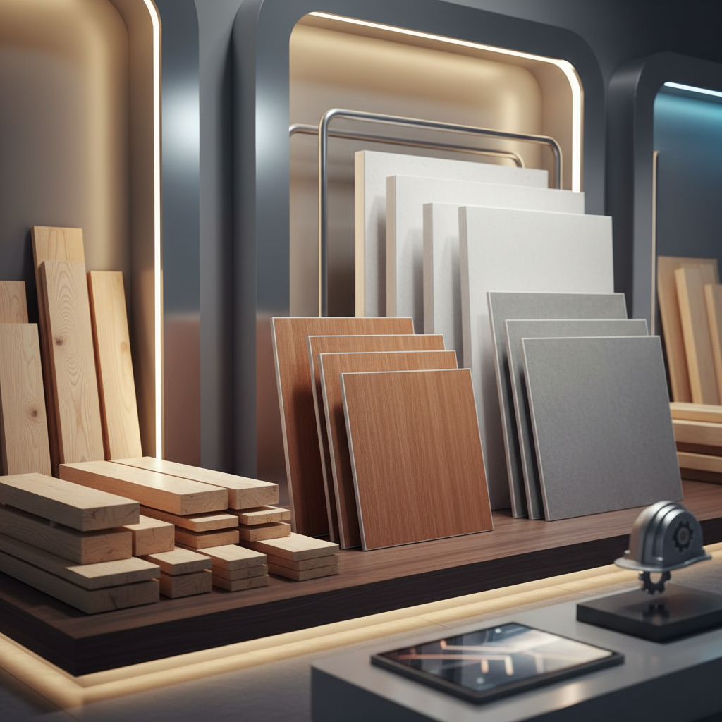 ไม้ก่อสร้าง ไม้เทียม และสมาร์ทบอร์ด