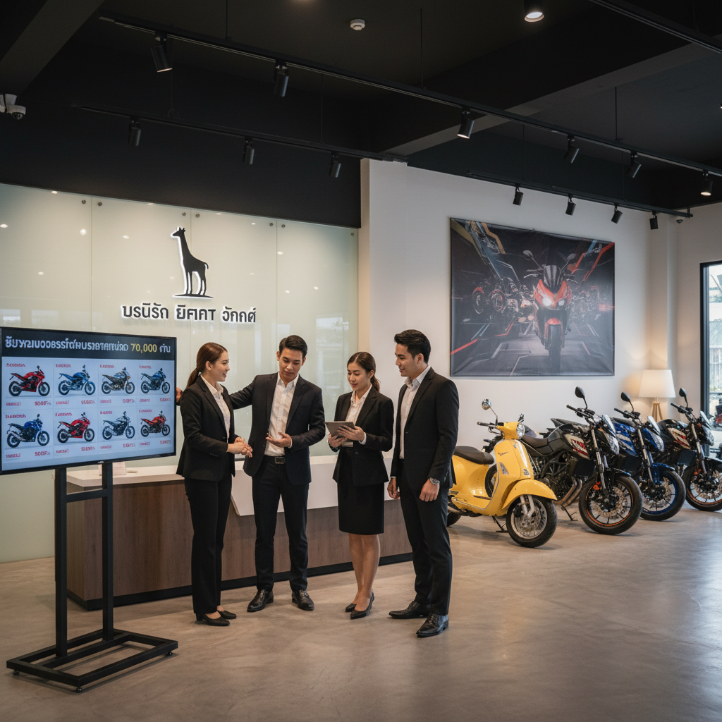 รู้จักทีมขายของเรา บริษัท ยีราฟ จำกัด