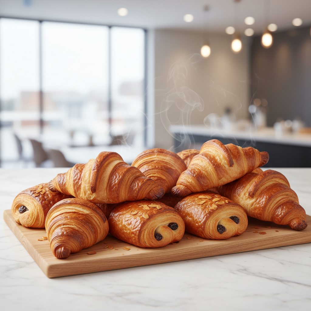 ครัวซองต์และพายสไตล์ฝรั่งเศส (French-Style Viennoiserie)