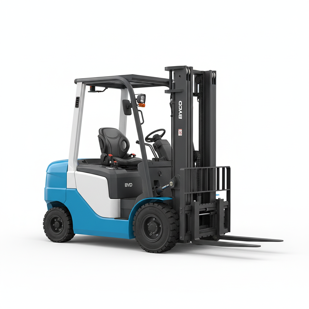 รถโฟล์คลิฟท์ไฟฟ้า 3 ล้อ รุ่น ECB16B / ECB18B