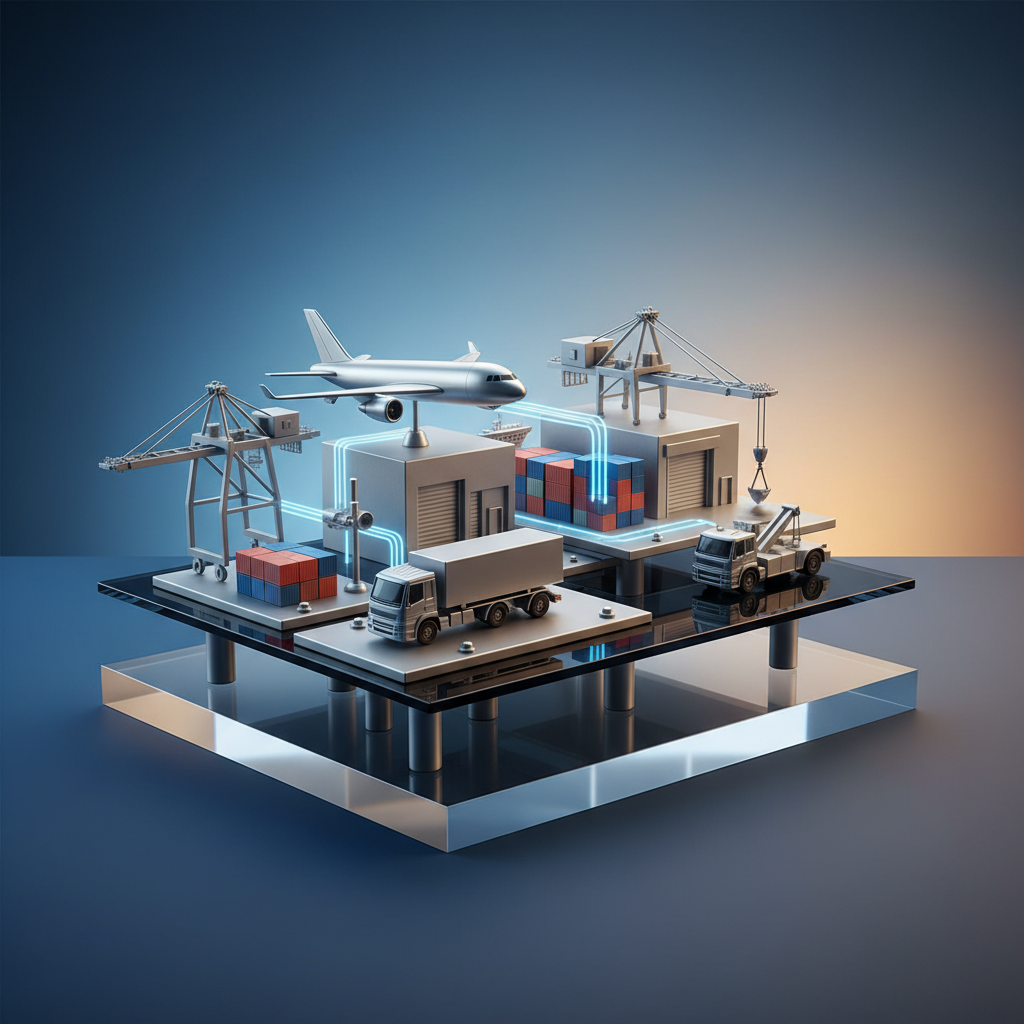 บริการขนส่งสินค้าคลังสนามบินและท่าเรือ