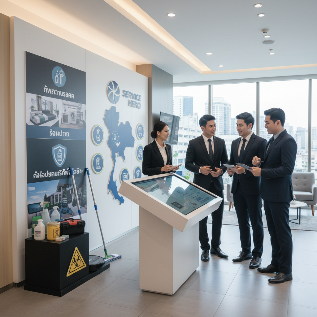 ทีมที่ดูแลการสั่งซื้อของคุณ บริษัท เซอร์วิส ฮีโร่ (ประเทศไทย) จำกัด