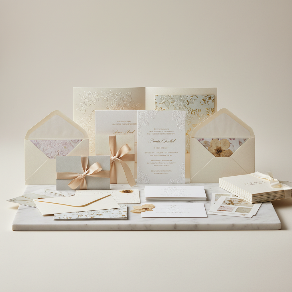 บริการพิมพ์การ์ดแต่งงานและซอง (Wedding Card Printing On Demand)