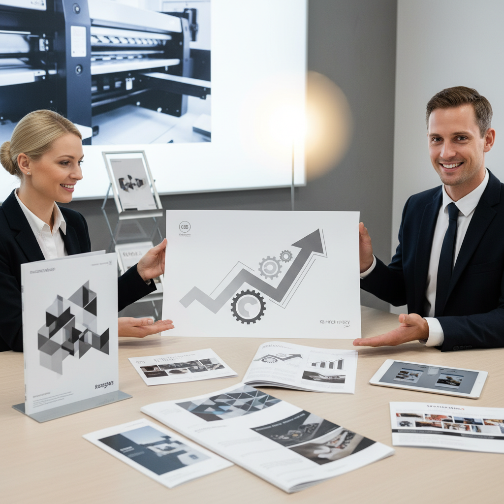 บริการพิมพ์สื่อโฆษณาและส่งเสริมการขาย (Brochure & Poster Printing)