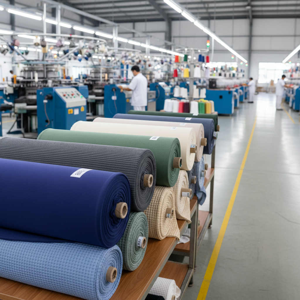 โรงงานทอผ้ายืดคุณภาพสูง มาตรฐานระดับสากล วิริยะการทอ