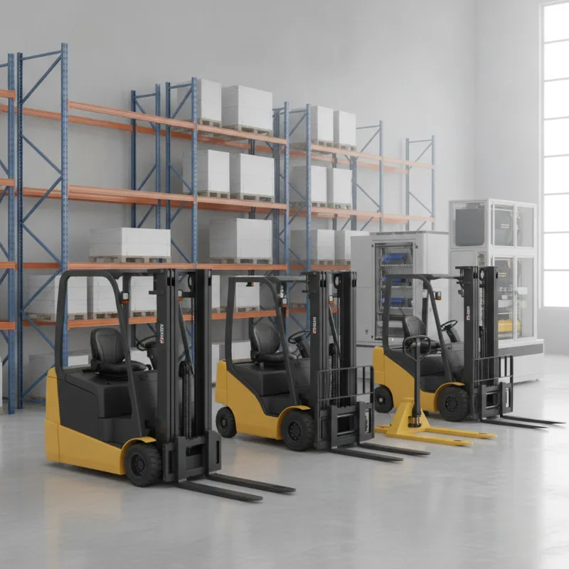 รถยกอุตสาหกรรมและอุปกรณ์จัดเก็บ (Industrial Forklifts & Storage Equipment)