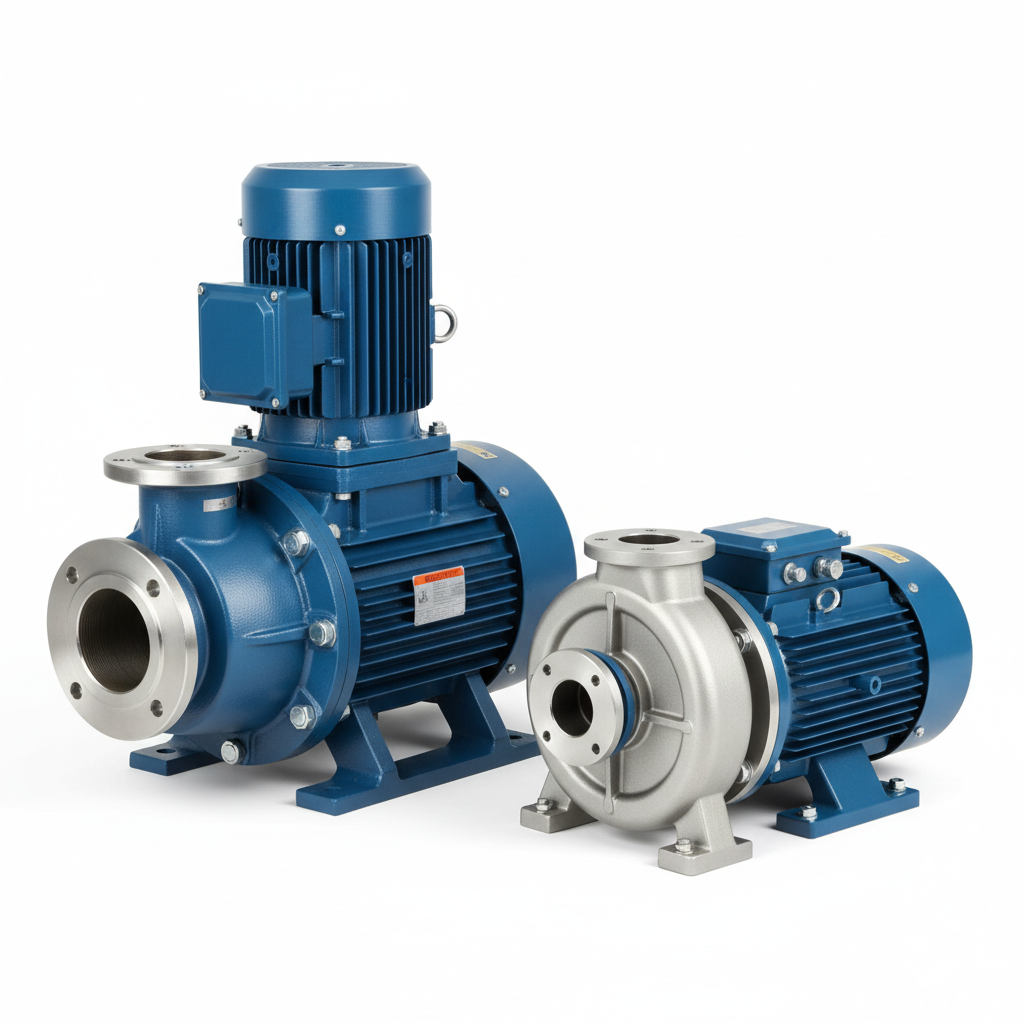 ปั๊มน้ำอุตสาหกรรมและปั๊มหอยโข่ง