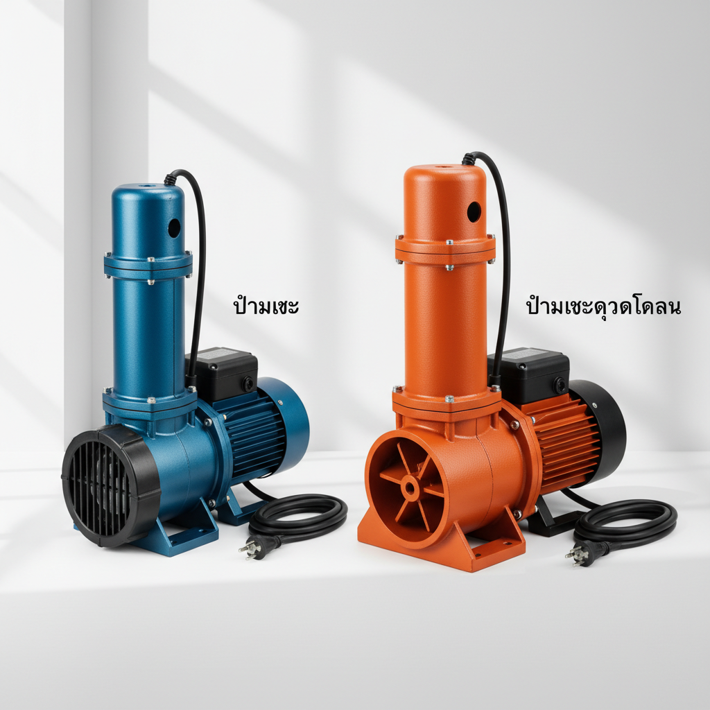 ปั๊มแช่และปั๊มแช่ดูดโคลน