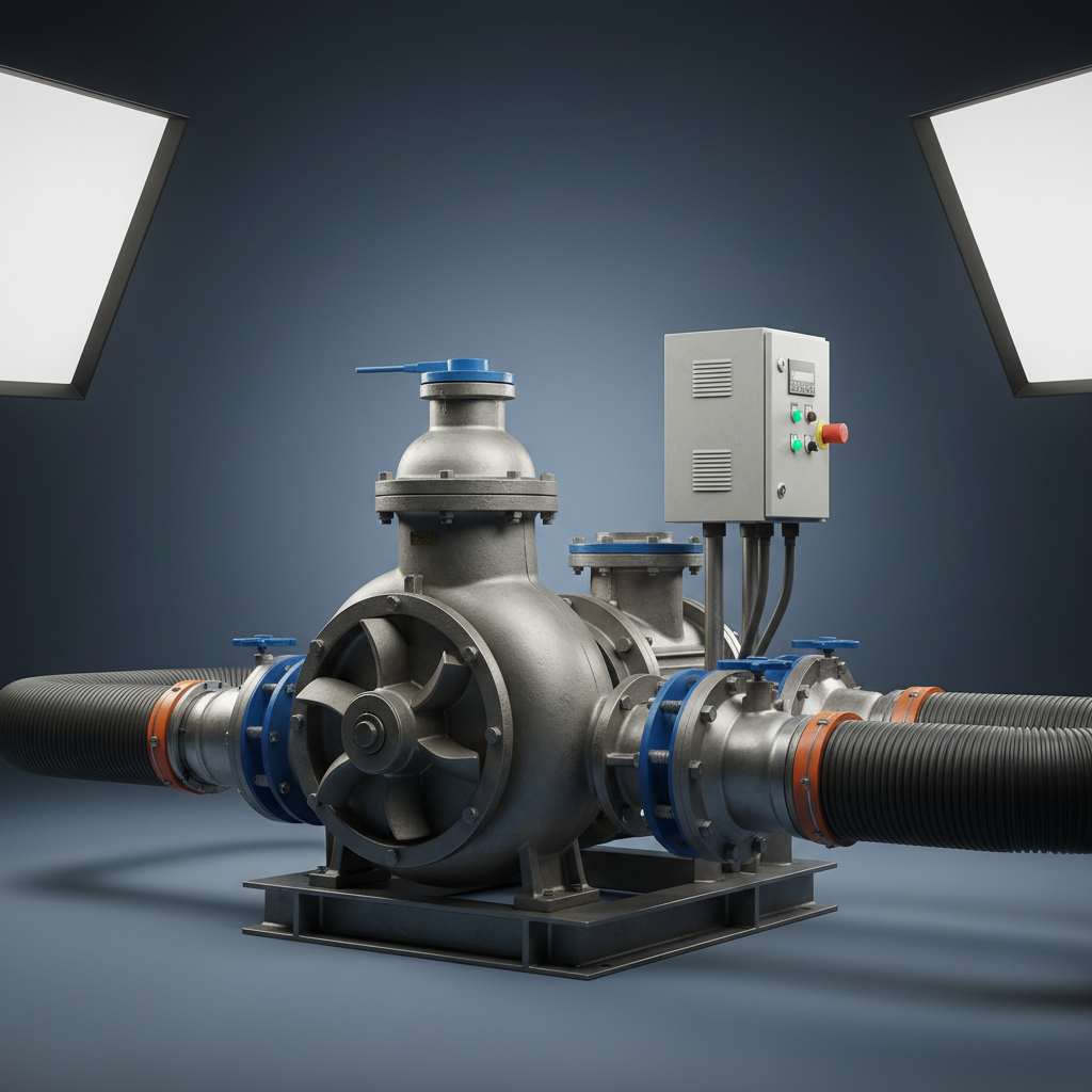ระบบปั๊มน้ำเสียและระบายน้ำ (Wastewater & Drainage Pumps)