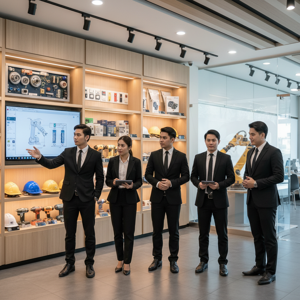 ทีมที่ดูแลการสั่งซื้อของคุณ บริษัท เคเจ สแปร์พาร์ทไทย จำกัด