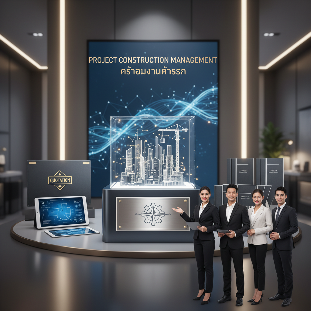 ควบคุมงานก่อสร้าง