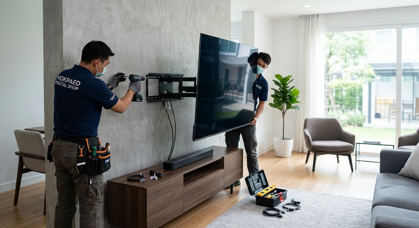 บริการติดตั้งและซ่อมบำรุง