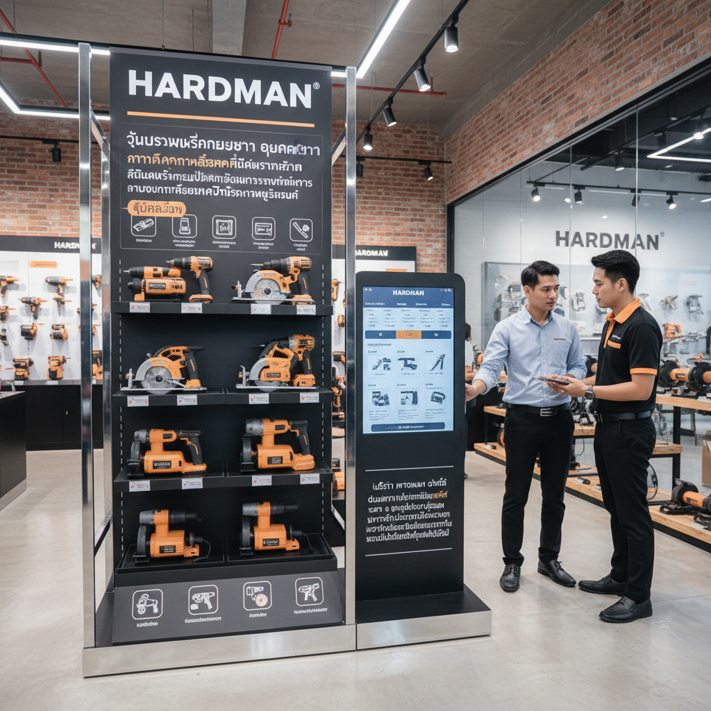 Hardman ศูนย์รวมเครื่องมือช่าง อุปกรณ์ช่าง การันตีคุณภาพสินค้าที่ได้มาตราฐาน สินค้าเครื่องมือไฟฟ้าทุกชิ้นมีการรับประกันสินค้าจากโรงงานผู้ผลิต รุ่นแนะนำ