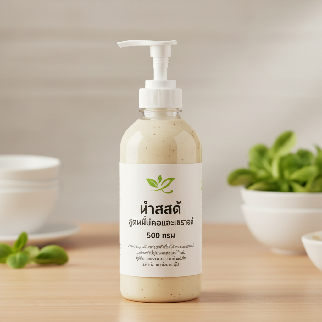 น้ำสลัด สูตรไม่มีคลอเลสเตอรอล 500 กรัม