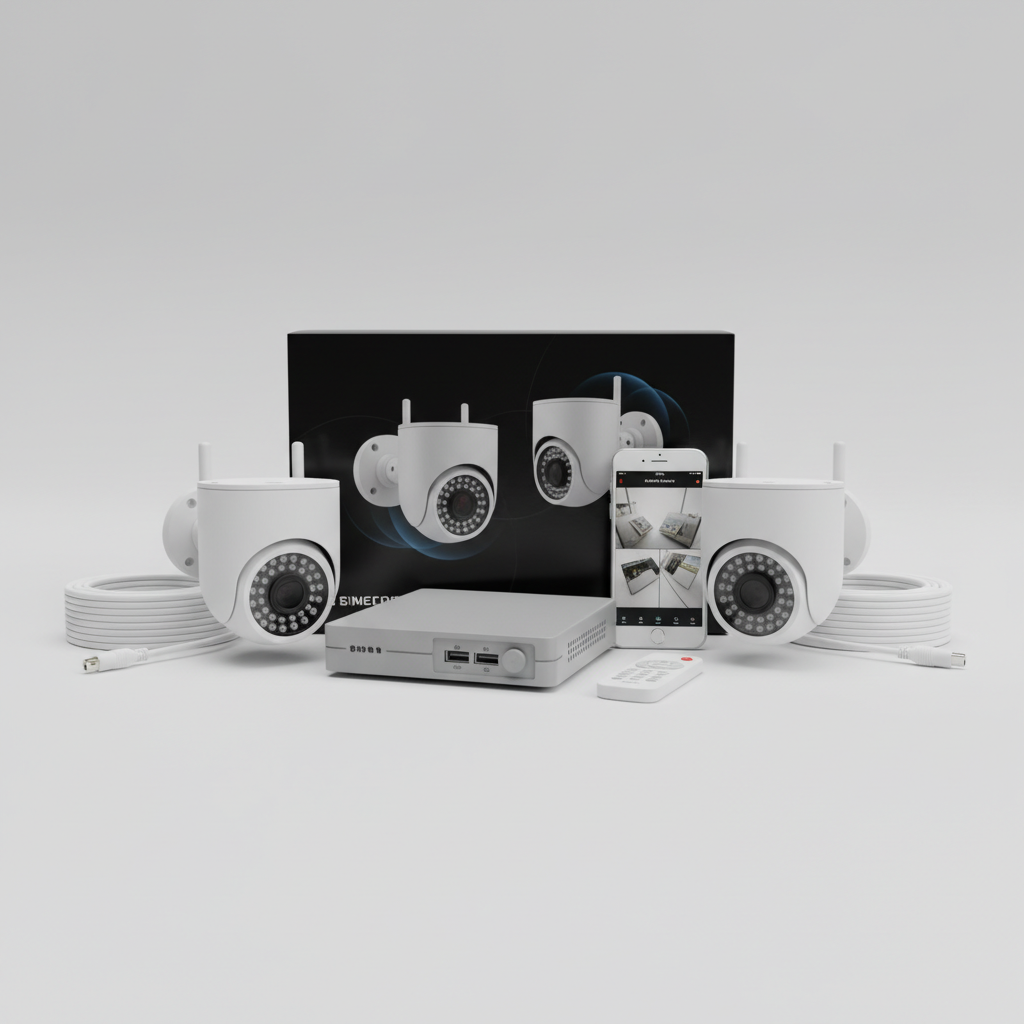 ชุดโปรโมชั่นกล้องวงจรปิดสำหรับบ้านพักอาศัย