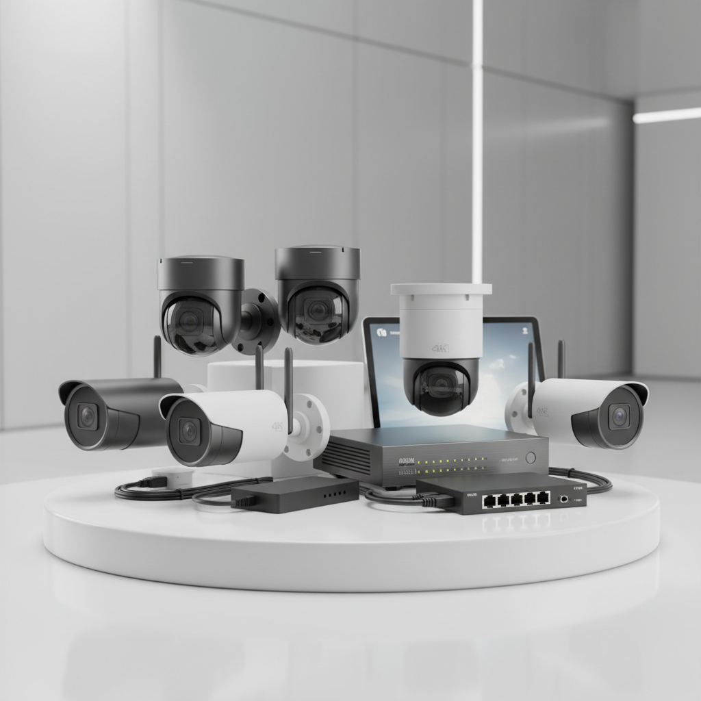 ระบบกล้อง IP Camera สำหรับอาคารสำนักงาน