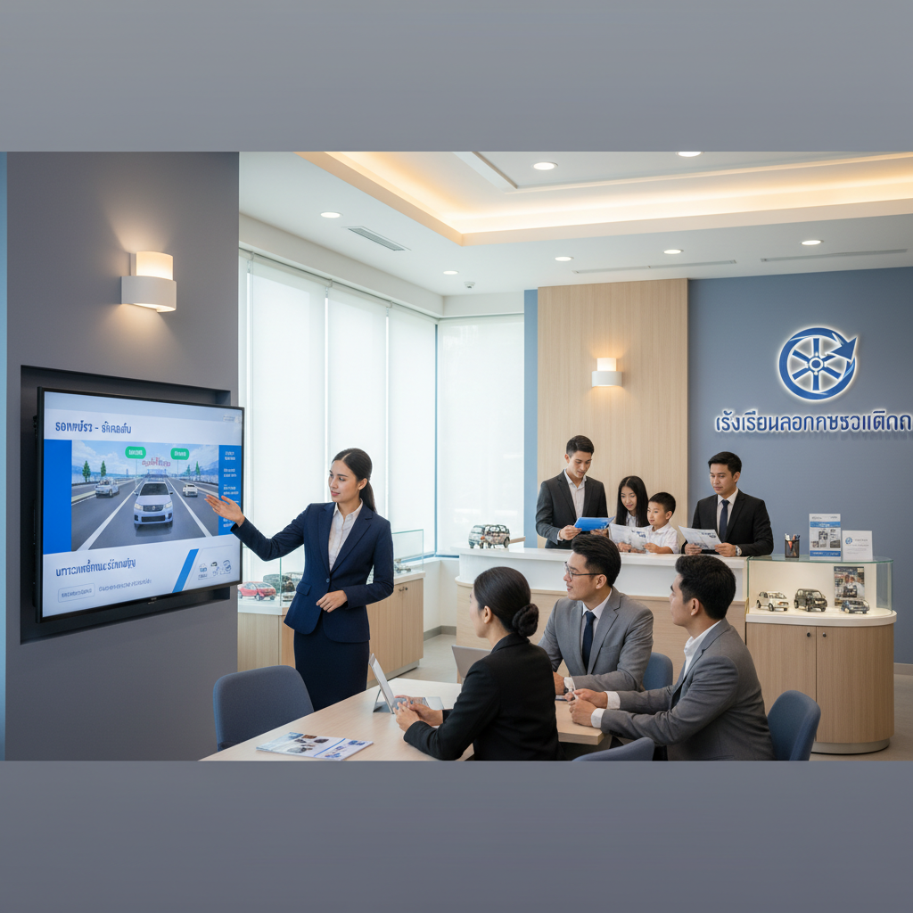 รู้จักทีมขายของเรา โรงเรียนสอนขับรถแอดวานซ์