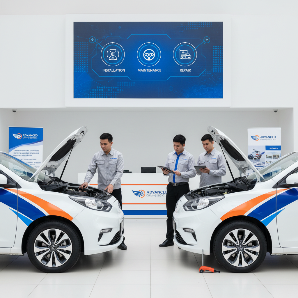 บริการติดตั้งและซ่อมบำรุง