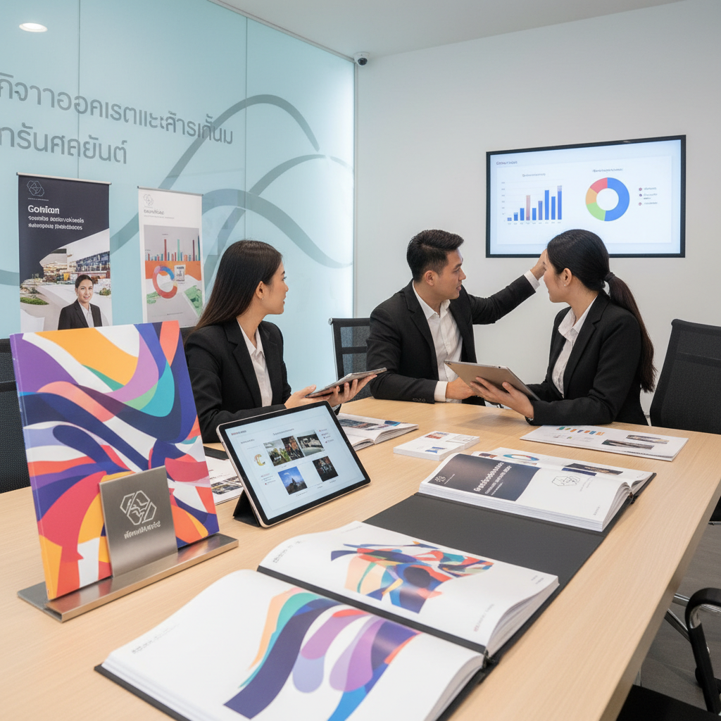 บริการออกแบบและผลิตสื่อสิ่งพิมพ์ รุ่นแนะนำ